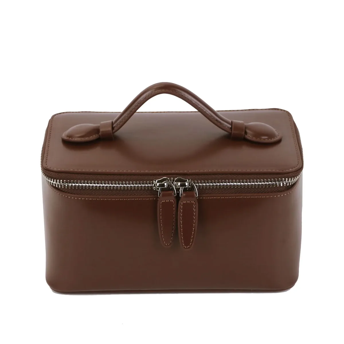 saffiano – trousse de toilette de voyage en croûte de cuir pour femmes, sac portable suspendu, boîte de rangement de maquillage, kit dopp, sac à cosmétiques pour femmes