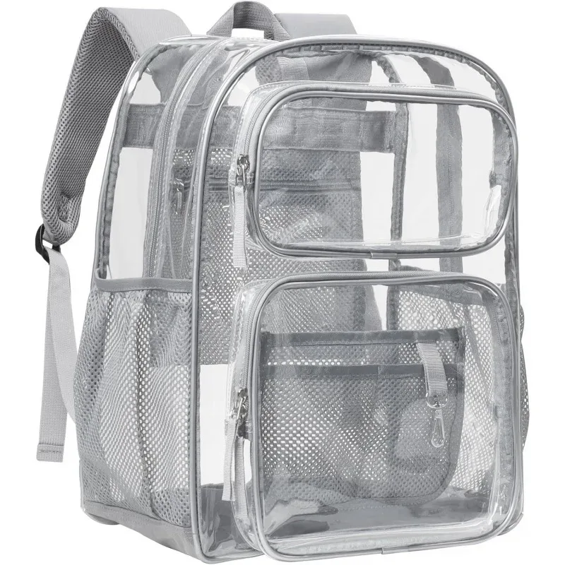sac à dos transparent en pvc, petit sac à dos transparent durable, mini sac transparent portable et léger, mignon, pour le travail, les sports de plein air, nouveauté 2026