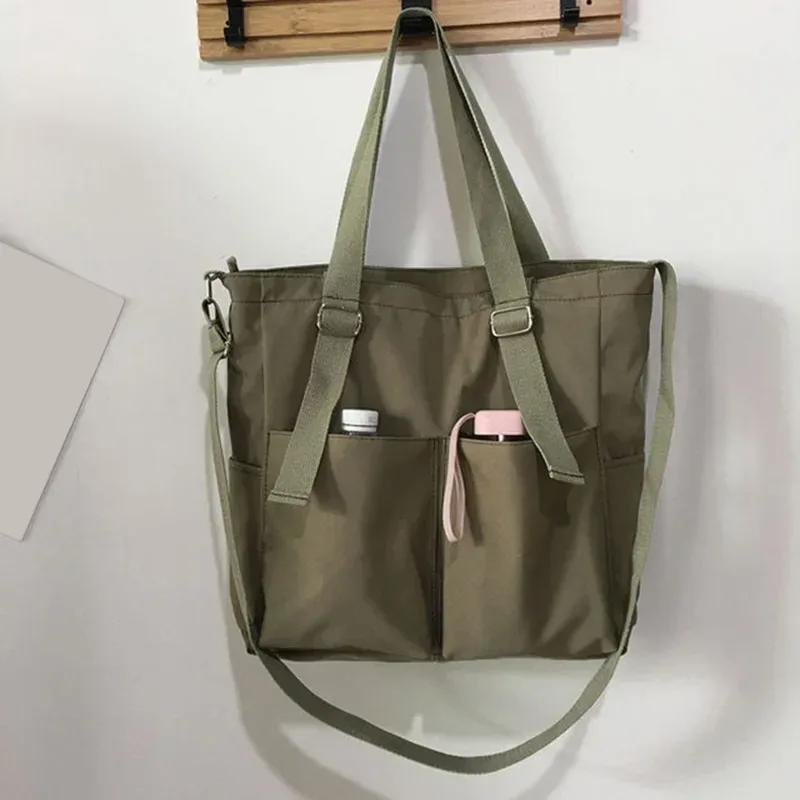 sac fourre-tout décontracté pour homme, grand sac à main pour homme, sac à bandoulière de grande capacité, adapté aux voyages de courte distance, mode initiée