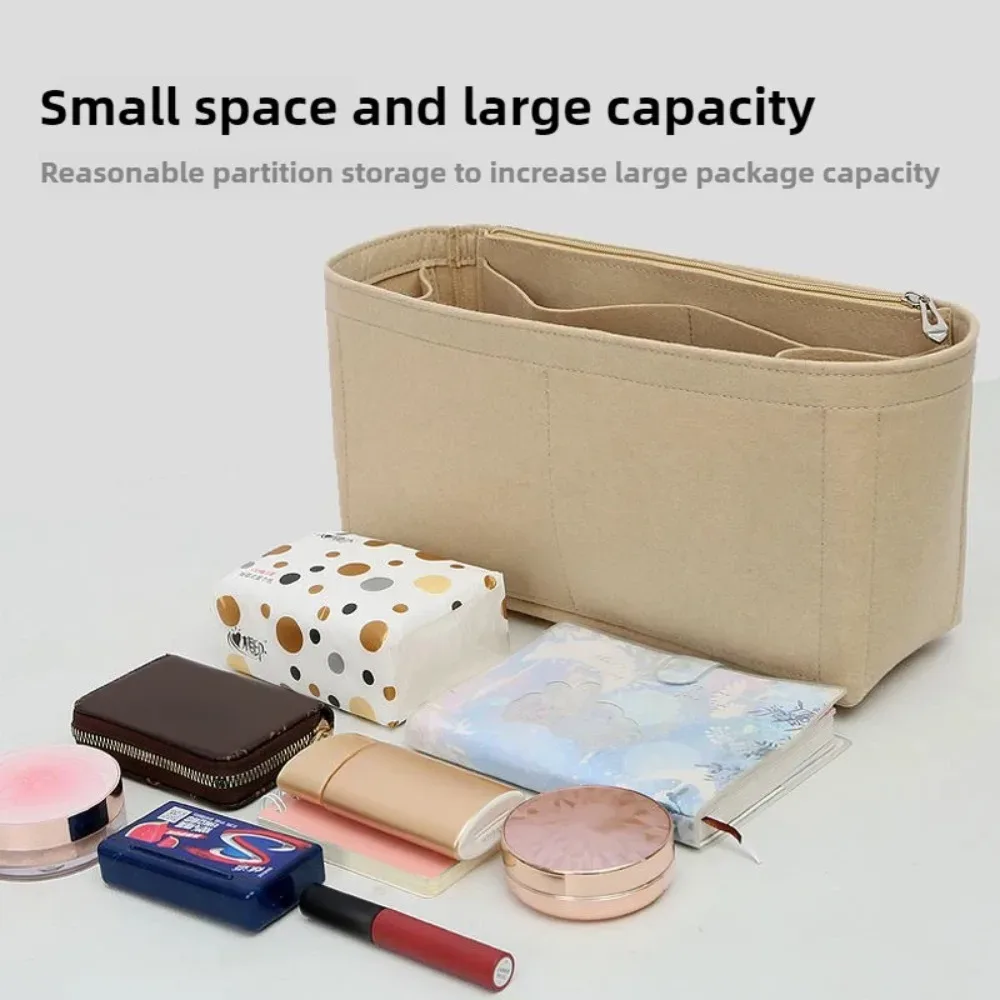 sac à main en feutre pour femmes, organisateur adapté pour loe-we puzzle, sac à main de maquillage, sacs à cosmétiques, sac de luxe de styliste