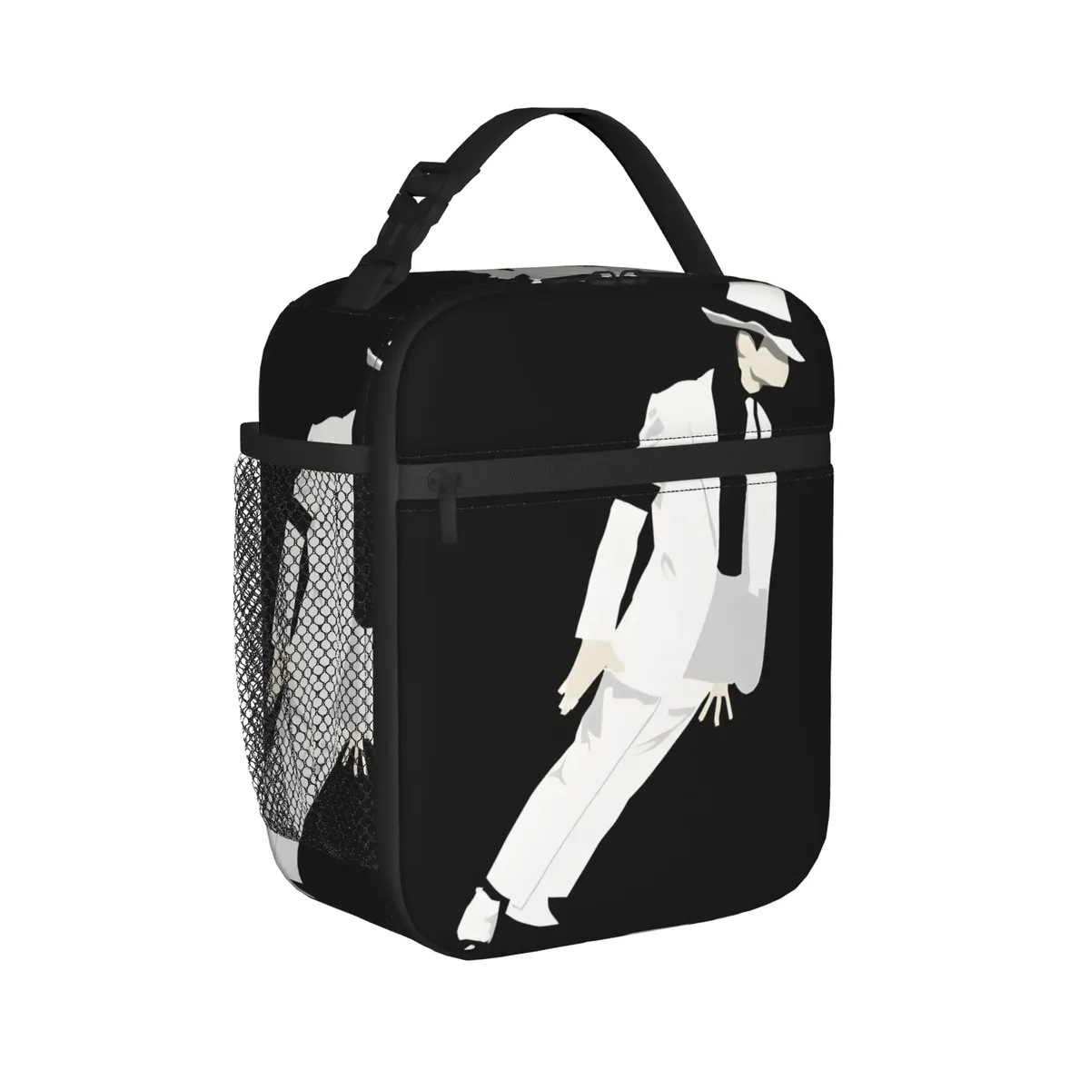 MJ king of pop Smooth Criminal Sac isotherme pour le déjeuner, sac isotherme, boîte à lunch, sac fourre-tout pour hommes et femmes, plage, extérieur