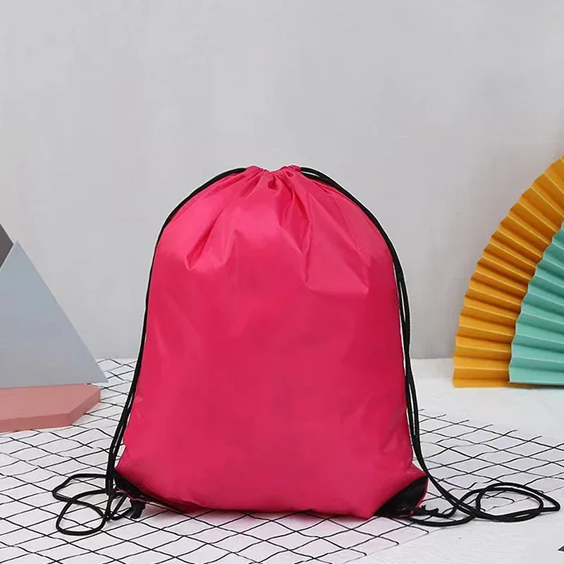 sac de sport pliable et étanche, sac à dos de fitness avec cordon de serrage, poche de magasin, randonnée camping natation, sacs de sport pour hommes et femmes