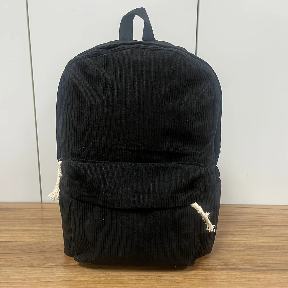 sac à dos en velours côtelé personnalisé pour femmes, broderie vintage, nom personnalisé, sac d'école pour adolescentes, sac de voyage pour étudiantes, grande capacité