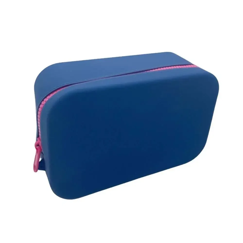 porte-cartes de crédit en silicone, sac de rangement, pochettes à rouge à lèvres, pochette à fermeture éclair, porte-monnaie en silicone, organiseur de voyage étanche