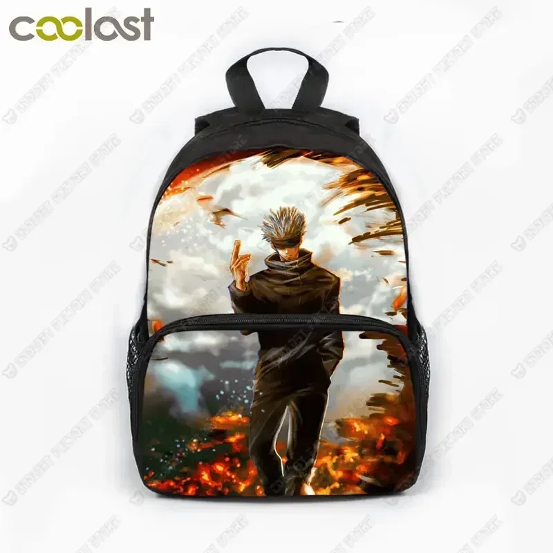 sac à dos de 13 pouces pour enfants, cool gojo satoru, yuji itadori, papeterie scolaire pour garçons