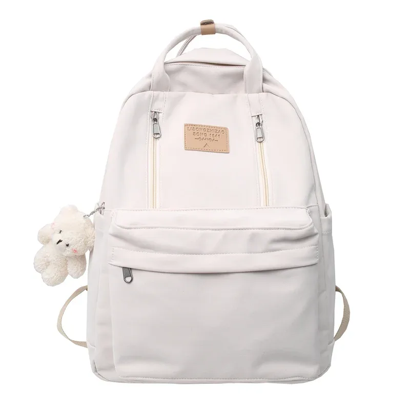 sac à dos à plusieurs poches pour femmes, sacs à dos étanches pour jeunes, adolescentes, sac initié à l'école féminine, haute qualité