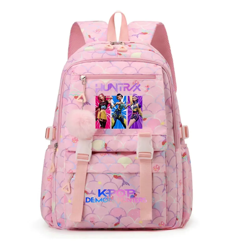 sacs à dos kpop demon hunters, sacs d'école légers pour ordinateur portable, sacs d'école pour adolescentes, sacs d'école pour femmes, filles et enfants