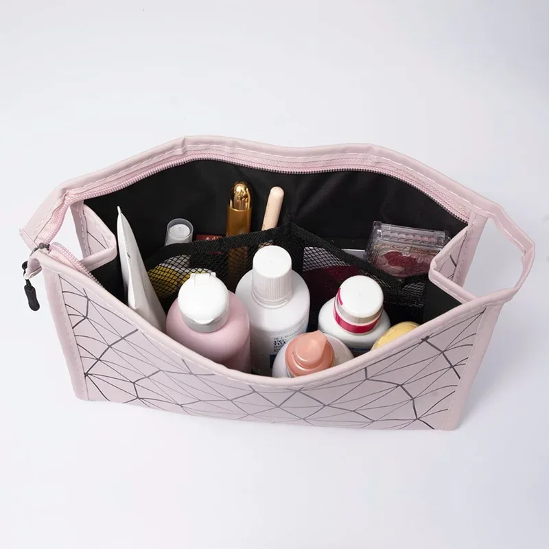 petit sac à cosmétiques étanche en pu, pochettes de maquillage, étui pour pinceaux de maquillage, sacs à main pour cosmétiques, organisateurs de maquillage, sacs de rangement pour femmes
