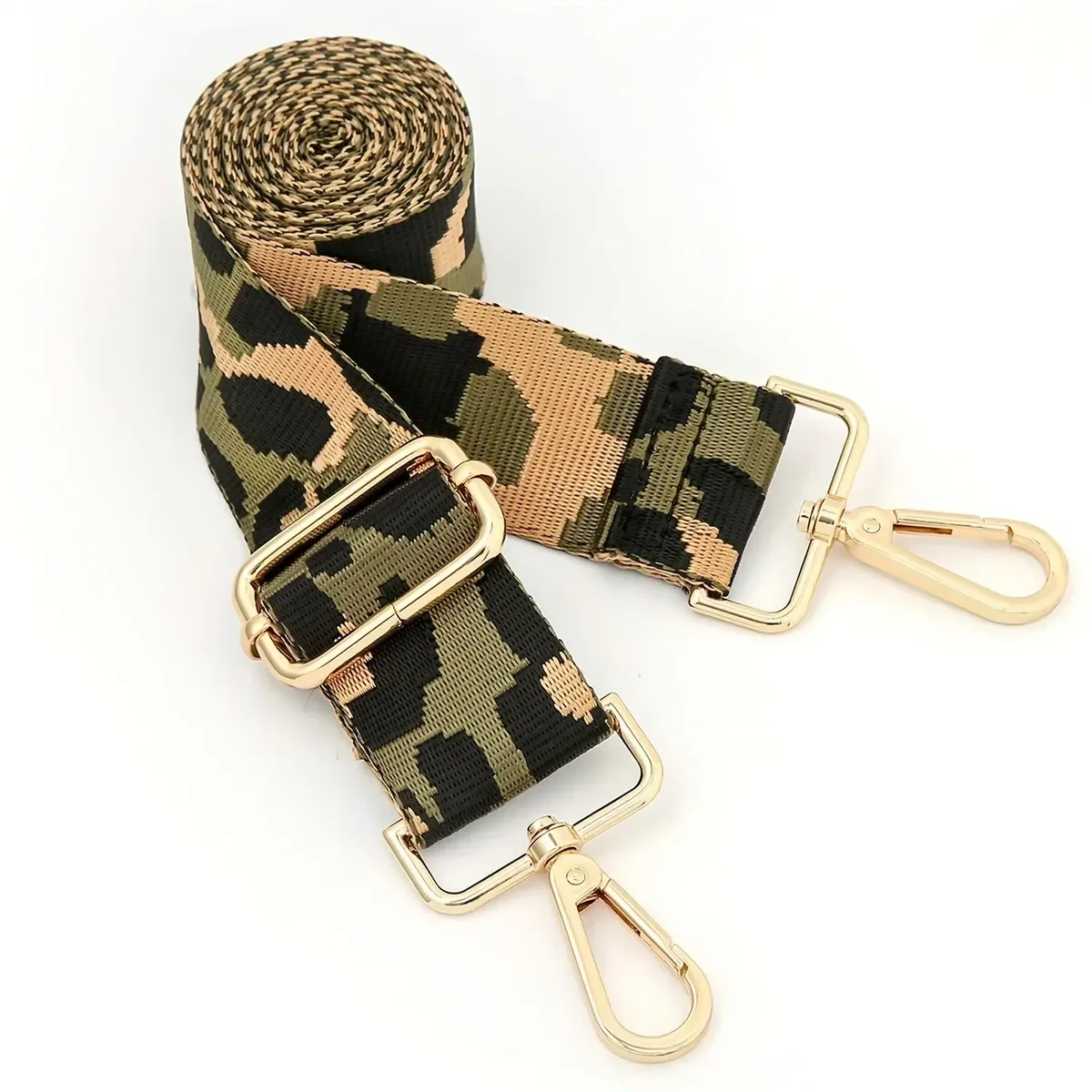ike marti-sac à bandoulière en nylon et coton pour femme, plusieurs sangles colorées, accessoires de sac initiés, ceinture réglable