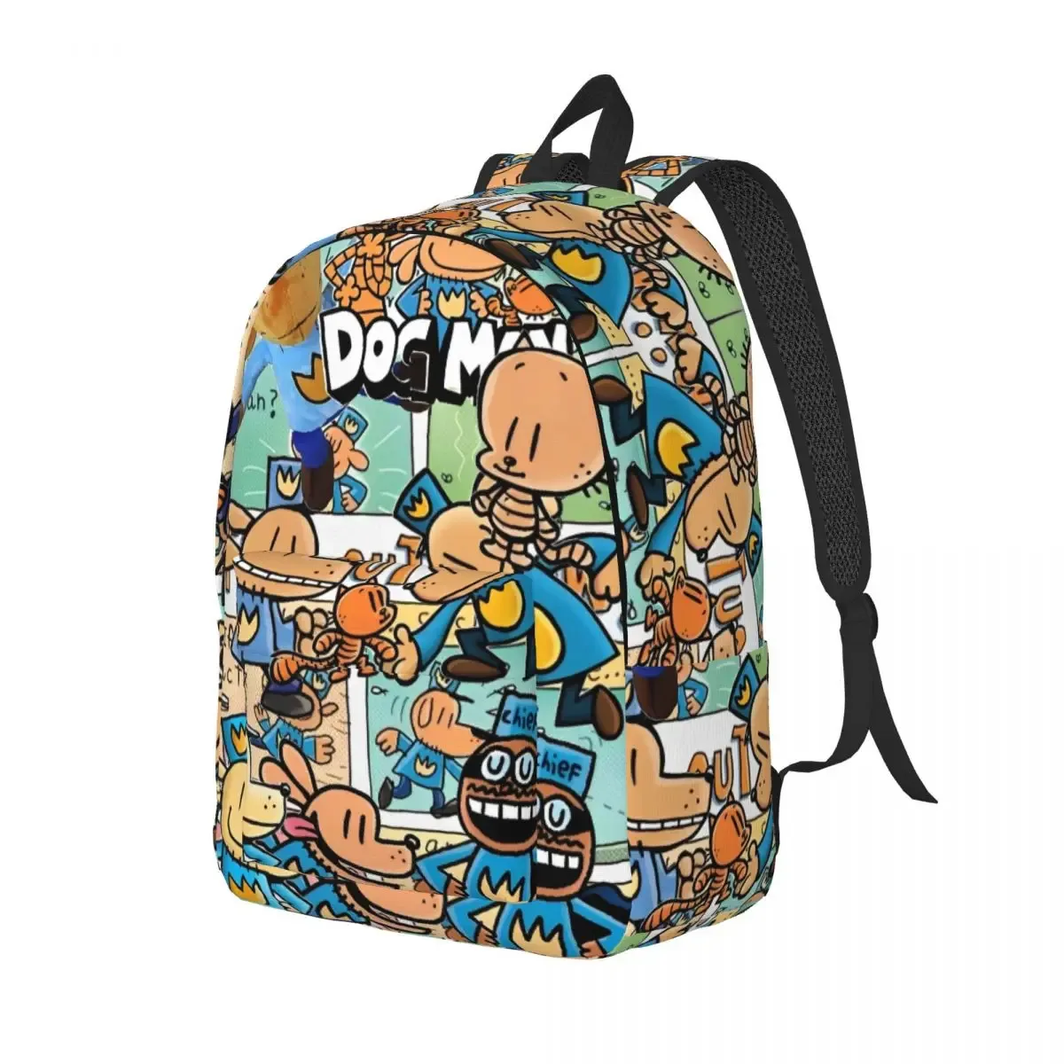 sac à dos de film comique pour hommes et femmes, sac à dos de lycée décontracté, sac à dos d'affaires, sacs en toile d'université, léger, chien, homme