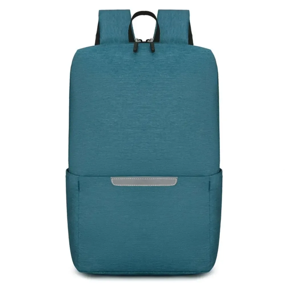 femmes hommes décontracté imperméable petit sac à dos grande capacité cartable sacs d'école couleur unie sac de voyage livre sacs adolescents