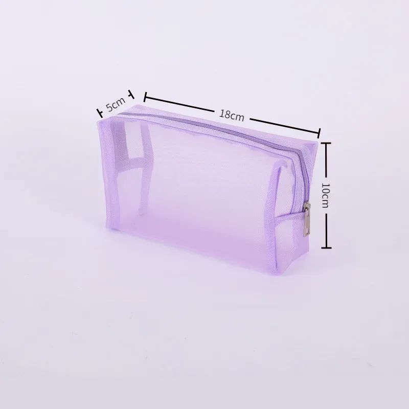 sac à cosmétiques rouge pour femmes et hommes, 1 pièce, organisateur de voyage transparent, petits et grands sacs de toilette noirs, pochette de maquillage