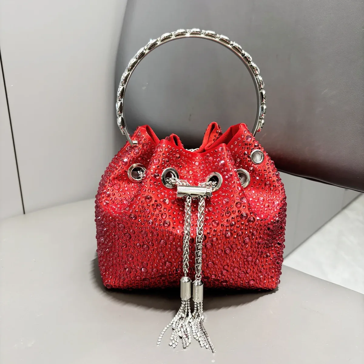 poignée strass pochette de soirée sacs à main et sac à main de luxe sac à bandoulière design brillant cristal pochette sac à main sac seau