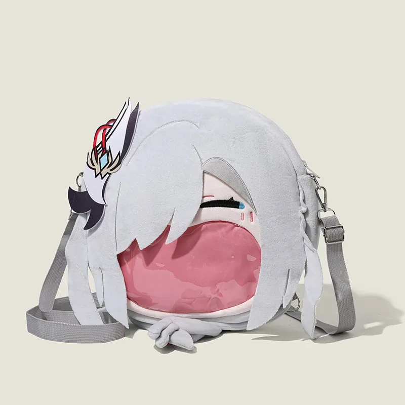 genshin impact wanderer raiden shogun kaedehara kazuha dessin animé itabag anime sac à dos cadeaux de vacances pour amis
