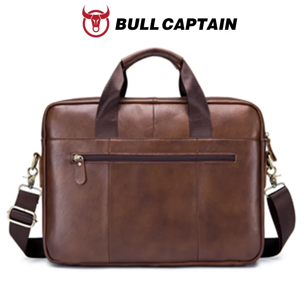 bullcaptain sac à main pour homme, marque célèbre, sac à bandoulière en cuir, sac de messager, sac de bureau, sac pour ordinateur portable 14 pouces, haute qualité
