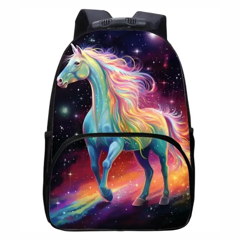 sac à dos licorne pour élèves du primaire et du secondaire, sac à dos à la mode pour hommes et femmes