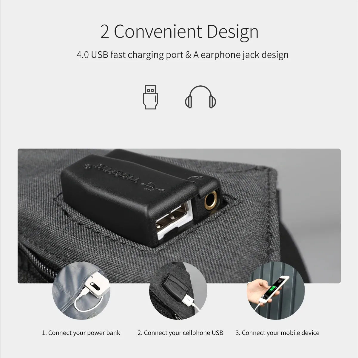 tig10eu-sac à dos étanche antivol pour femme, sacs à dos usb pour ordinateur portable, sac d'école de voyage, mode féminine, 15.6 pouces