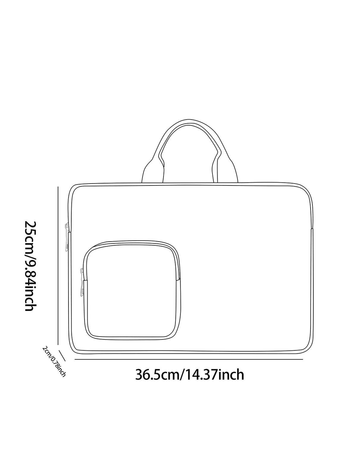 sac à main pour ordinateur portable avec peinture de fleurs d'amande de van gogh, avec poche supplémentaire, étui antichoc pour ordinateur portable de 13 à 15,6 pouces