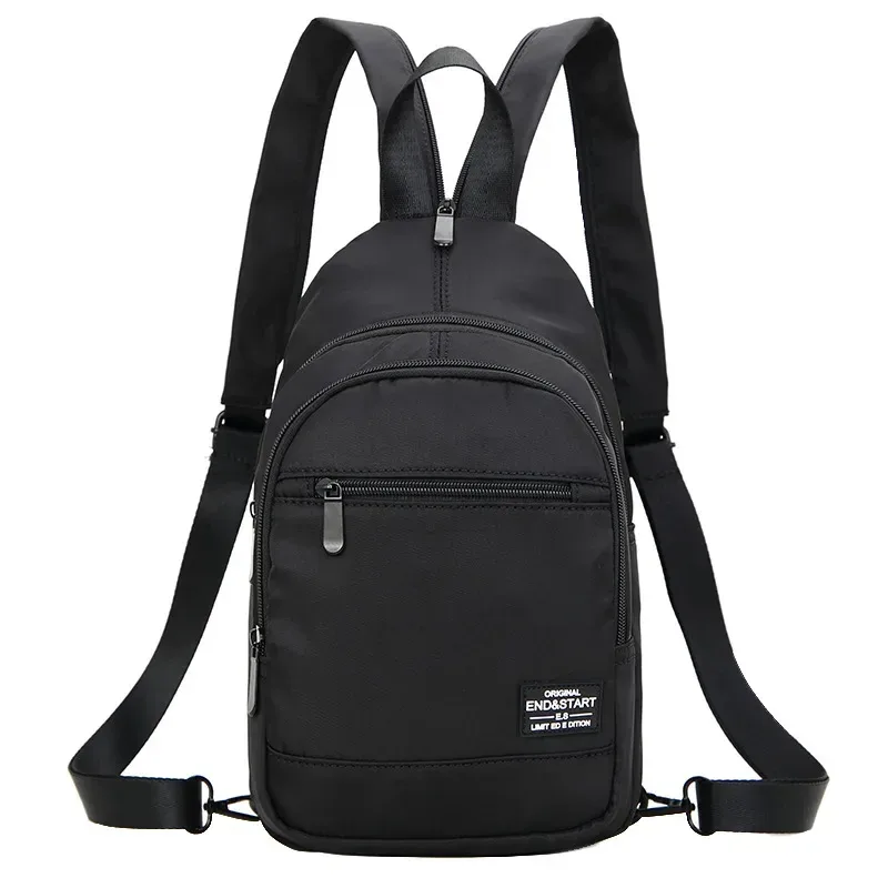 mini sac à dos décontracté pour hommes, sac de poitrine léger multifonction, sacs à dos d'extérieur, petit sac à dos de voyage, sac à bandoulière de poitrine pour hommes