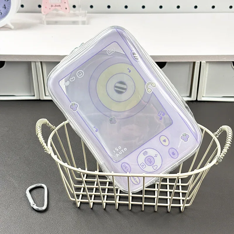 sac de rangement pour poupée en coton, ours auto-déversible, anti-poussière, haute transparence, idéal pour prendre des jouets, organisateur de jouets en peluche en plein air