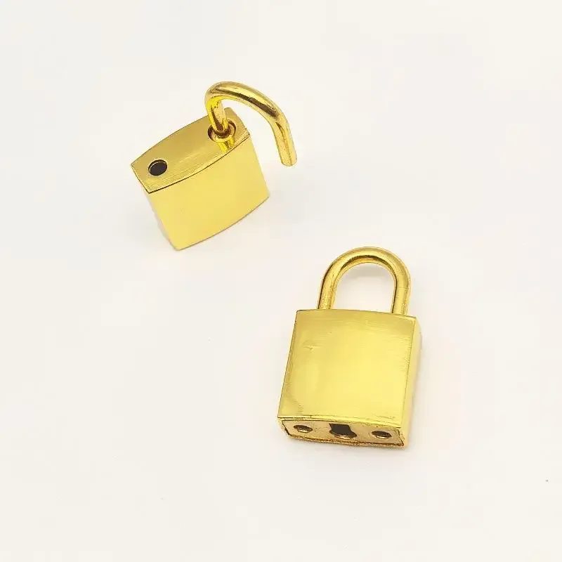 1 pièce de fermoir carré en métal pour sac, cadenas, boucle de fermeture, accessoire décoratif pour sac à main, bagages, artisanat diy.