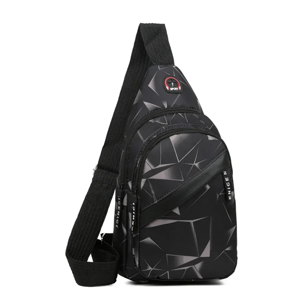 sac de poitrine, sac à bandoulière imperméable décontracté pour hommes, sac de sport tendance, petit sac multifonctionnel, sac à bandoulière