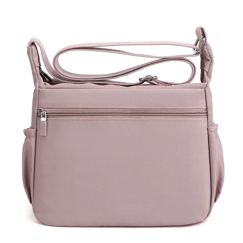 sac à bandoulière à la mode pour femmes, sacoches imperméables en nylon pour dames