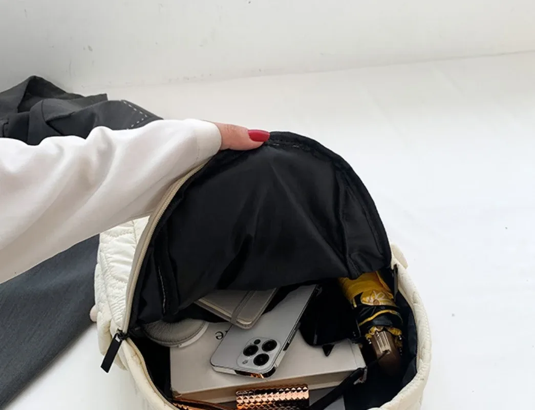 sac à dos en toile personnalisé pour femme, petit sac à dos frais, simple, décontracté, léger, étanche
