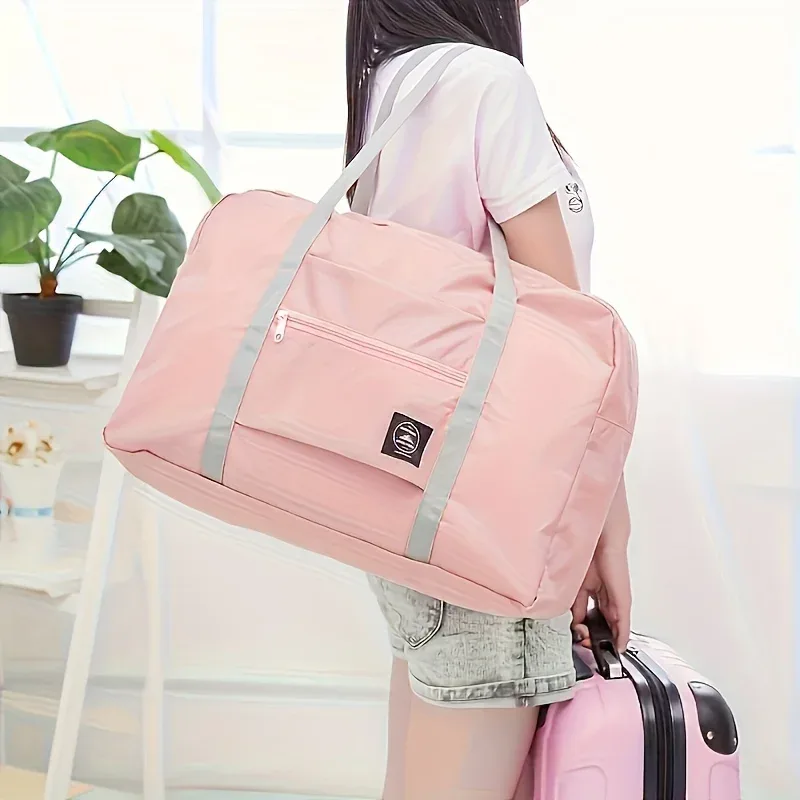 sac de voyage pliable pour les compagnies aériennes, sac de transport pour femmes et filles, léger, grande capacité, pour les voyages sportifs, les week-ends et les séjours d'une nuit