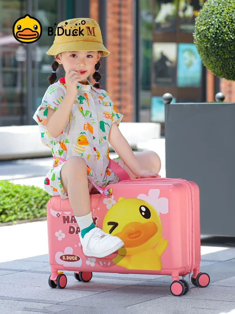 bagages, les enfants peuvent s'asseoir, monter et descendre, valise, chariot, roue universelle, frein, sac de voyage