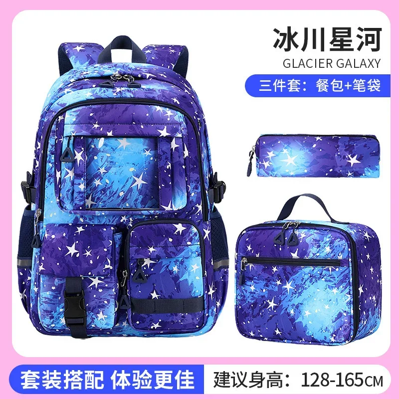 3 pièces/ensemble enfants sacs d'école filles adolescent livre sac jeunesse école sac à dos voyage junior lycéens sac à dos pour ordinateur portable