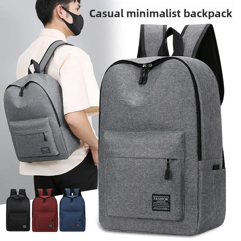 sac à dos simple pour hommes d'affaires 2026 nouveau modèle grande capacité multifonctionnel pour étudiants, sac d'école, sac à dos de loisirs extérieur tendance