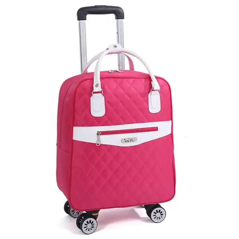 sac à roulettes pour femmes, sac à dos de voyage avec roulettes, sac à roulettes oxford de grande capacité, valise à roulettes pour voyage.