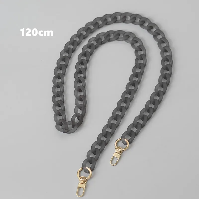 chaîne métal gris boucles dorées sac marron noire accessoire voyage bandoulière rechange modèle luxe