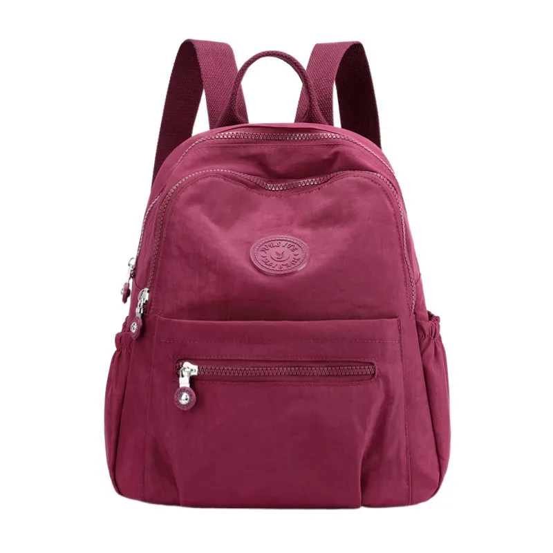sac à dos oxford en nylon pour femmes, élégant, tendance coréenne, petit sac à dos polyvalent en toile, sac de voyage pour maman