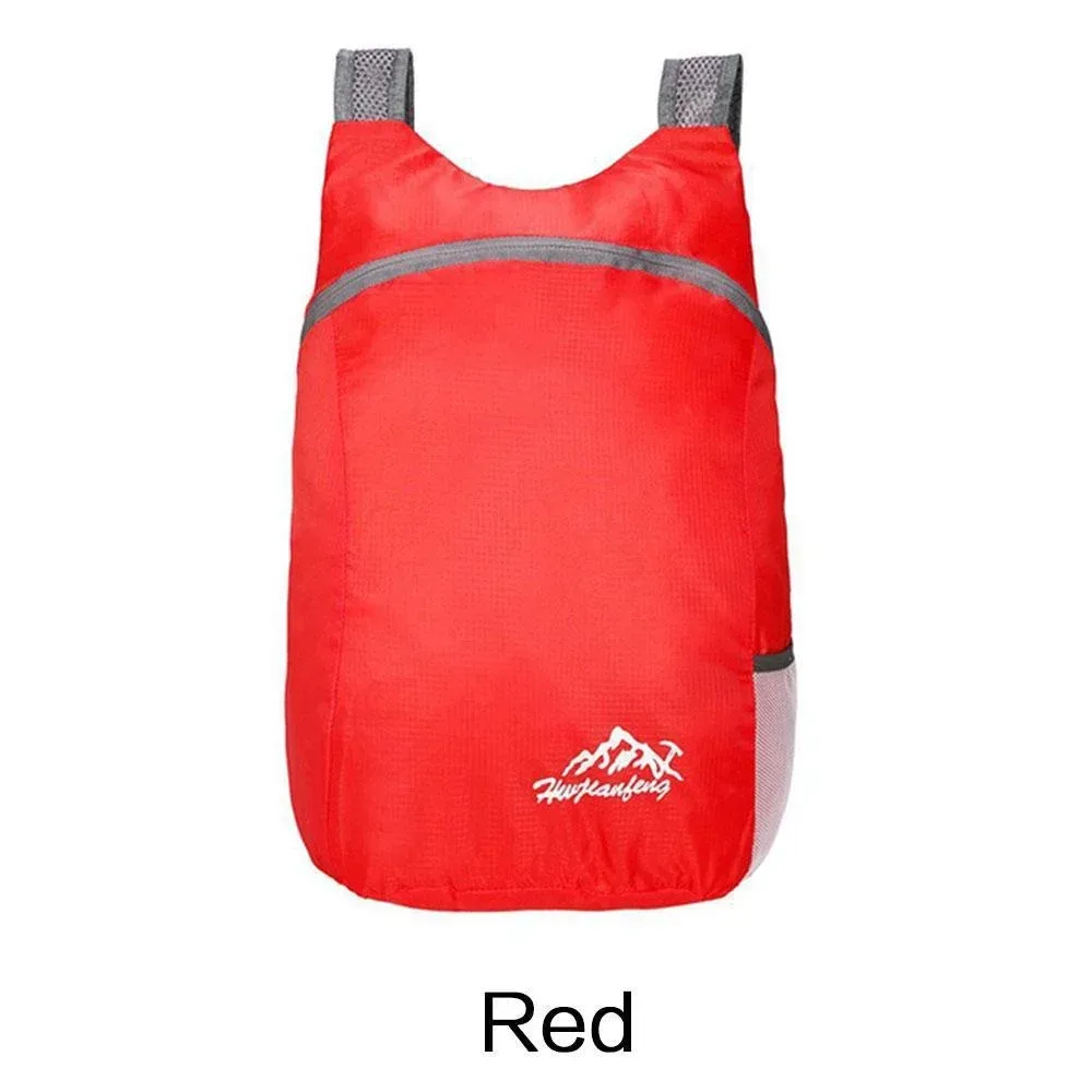 sac à dos de sport de plein air pliable et étanche, sac de voyage portable ultra léger adapté au camping, à la course à pied et au fitness