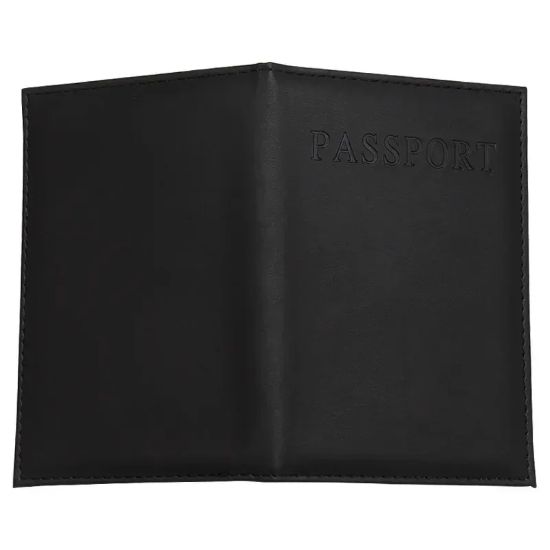 1pc mode nouveau pu femmes porte-passeport couple modèles filles voyage passeport couverture unisexe porte-carte homme porte-carte portefeuille
