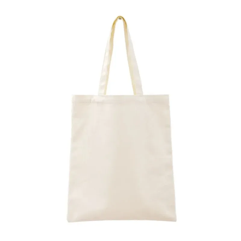 sac fourre-tout en toile vierge, sac de shopping écologique, sacs à bandoulière en toile haut de gamme, logo personnalisé