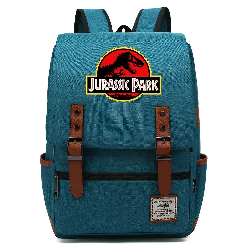 b3303 sac à dos tendance dinosaure jurassic park world avec boucle pour enfants, adolescents, étudiants, femmes et hommes