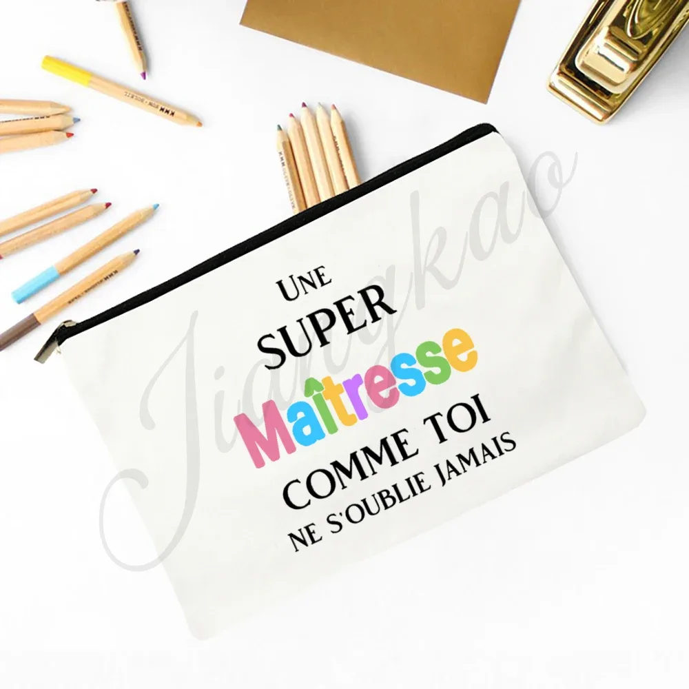 un merveilleux professeur difficile à trouver difficile à laisser impossible pour oublier un sac à crayons imprimé trousse de toilette de maquillage cadeau pour les enseignants