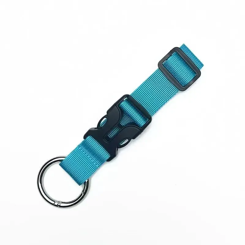 bracelet fixation nylon multicouleurs boucle suspension crochet sangle réglable sac dos voyage transport fixation travail sport utilité pratique