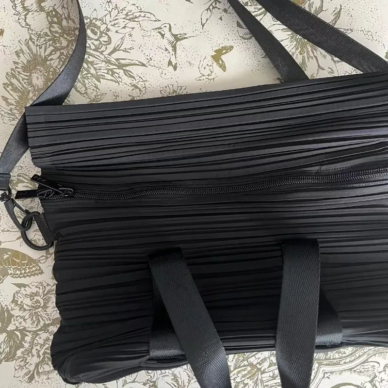 sac à bandoulière de même style pour hommes et femmes, sac à fermeture éclair polyvalent de rue haut de gamme, sac à main en toile, ata yake, 2024