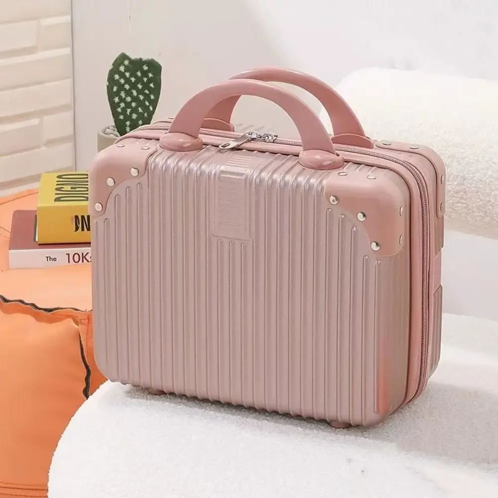 ventes flash : valise de voyage 14 pouces, mini trousse de maquillage, organiseur de voyage, valise cabine pour femmes