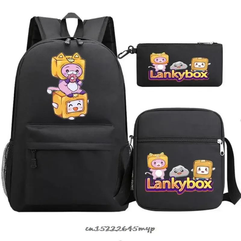 sac dos nylon fleurs dessin animé bleu noir rose galaxie personnages mignons poche latérale fermeture glissière usage voyage capacité grande