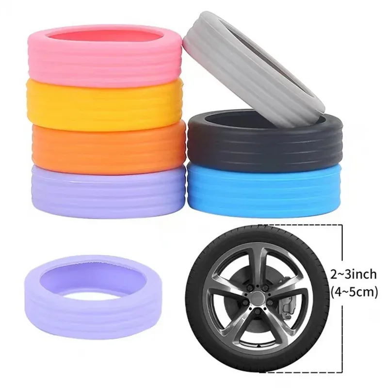 protecteur de roue en silicone pour bagages, réduction universelle du bruit, ensemble de 4/8/16 pièces, housse de protection de voyage pour roues de valise