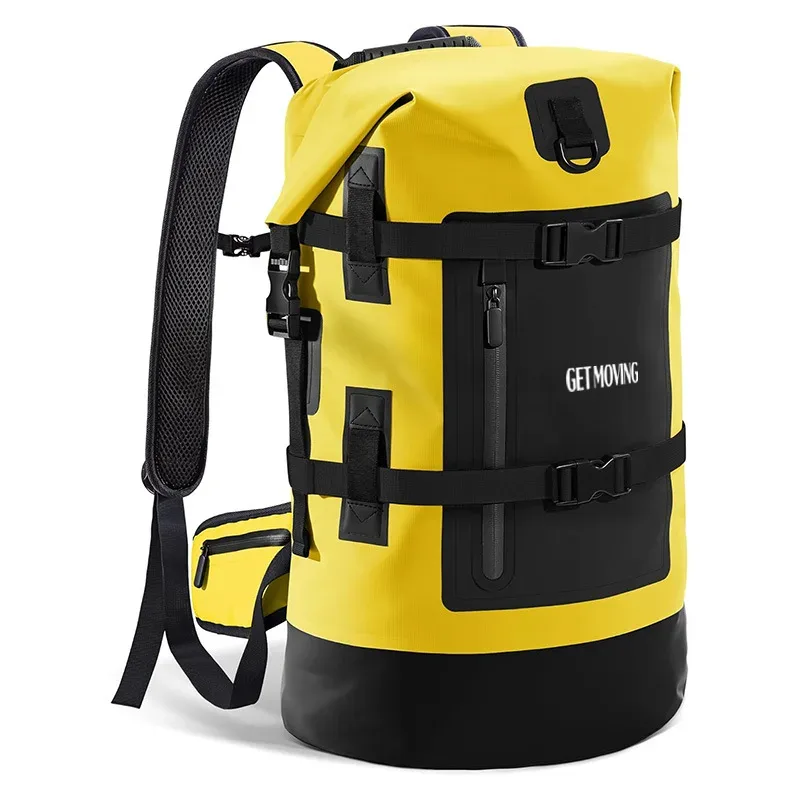 sac à dos imperméable d'extérieur 40l, résistant à l'usure, grande capacité, sac pour ordinateur portable, sac à dos de voyage décontracté, sac à dos d'escalade