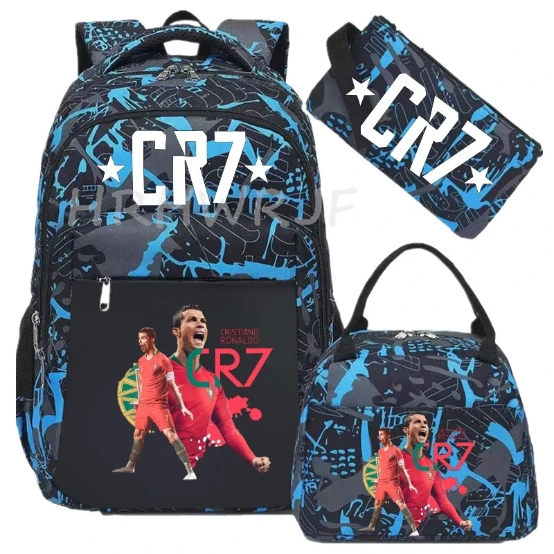 sacs à dos de sport cr7, sacs d'école camouflage pour ordinateur portable, pour hommes et femmes, sac à dos de grande capacité pour les voyages, le bureau, les trajets scolaires