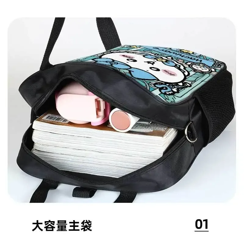 sac à dos scolaire chiikawa pour étudiants (garçons et filles), sac de transport pour livres, nouveau sac portable hachiware usagi pour femme