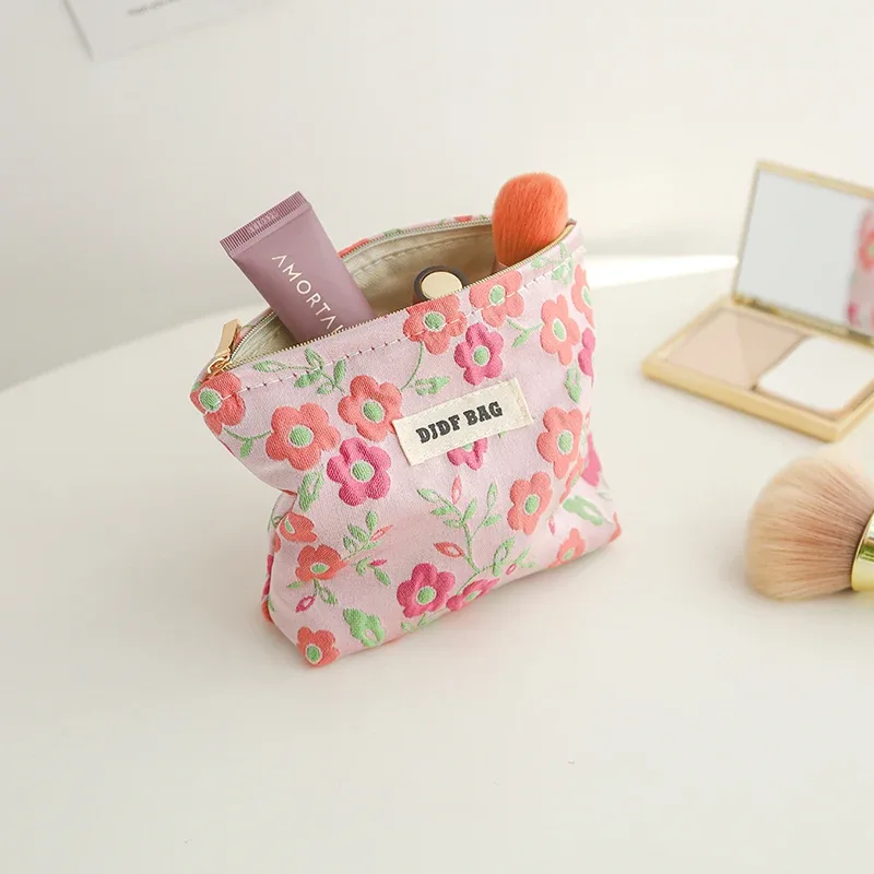 sac à cosmétiques lapin violet pour femme, grande capacité, sac de rangement pour produits de soins de la peau, sac d'agrément de voyage, sac pratique portable