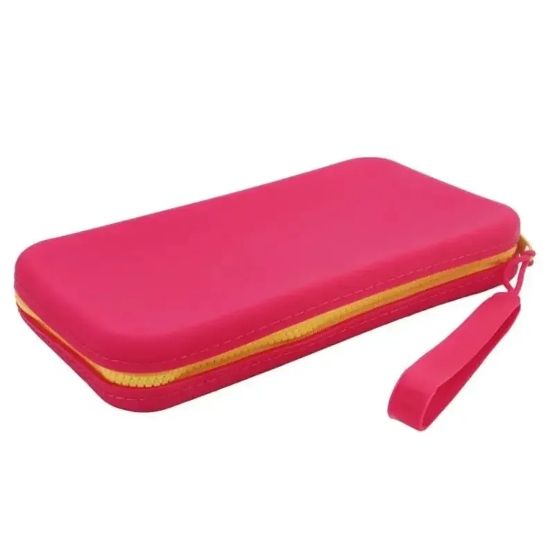 nouveau sac de rangement cosmétique en silicone, pochette de maquillage pour toilettes